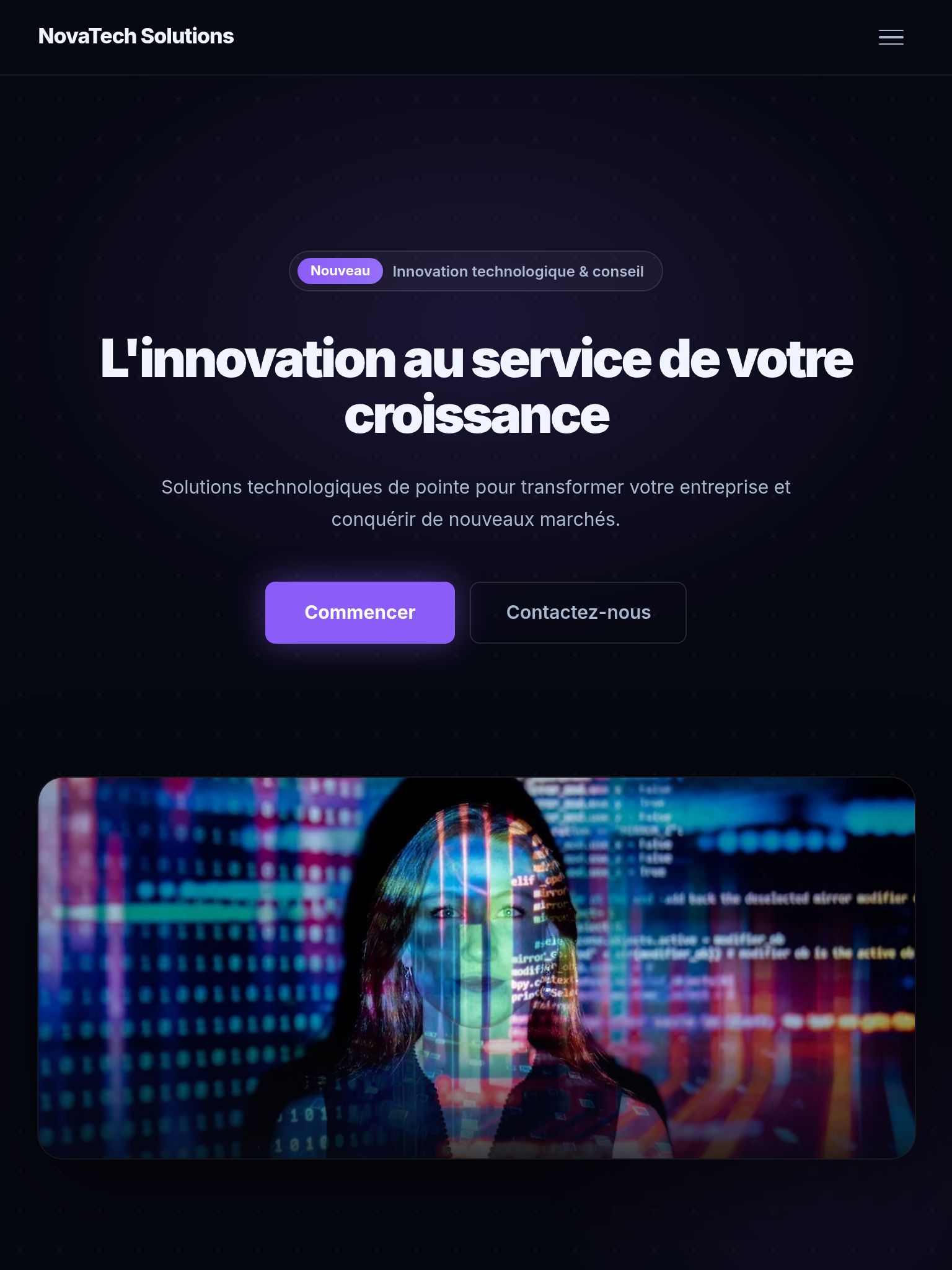Template Premium — version tablette