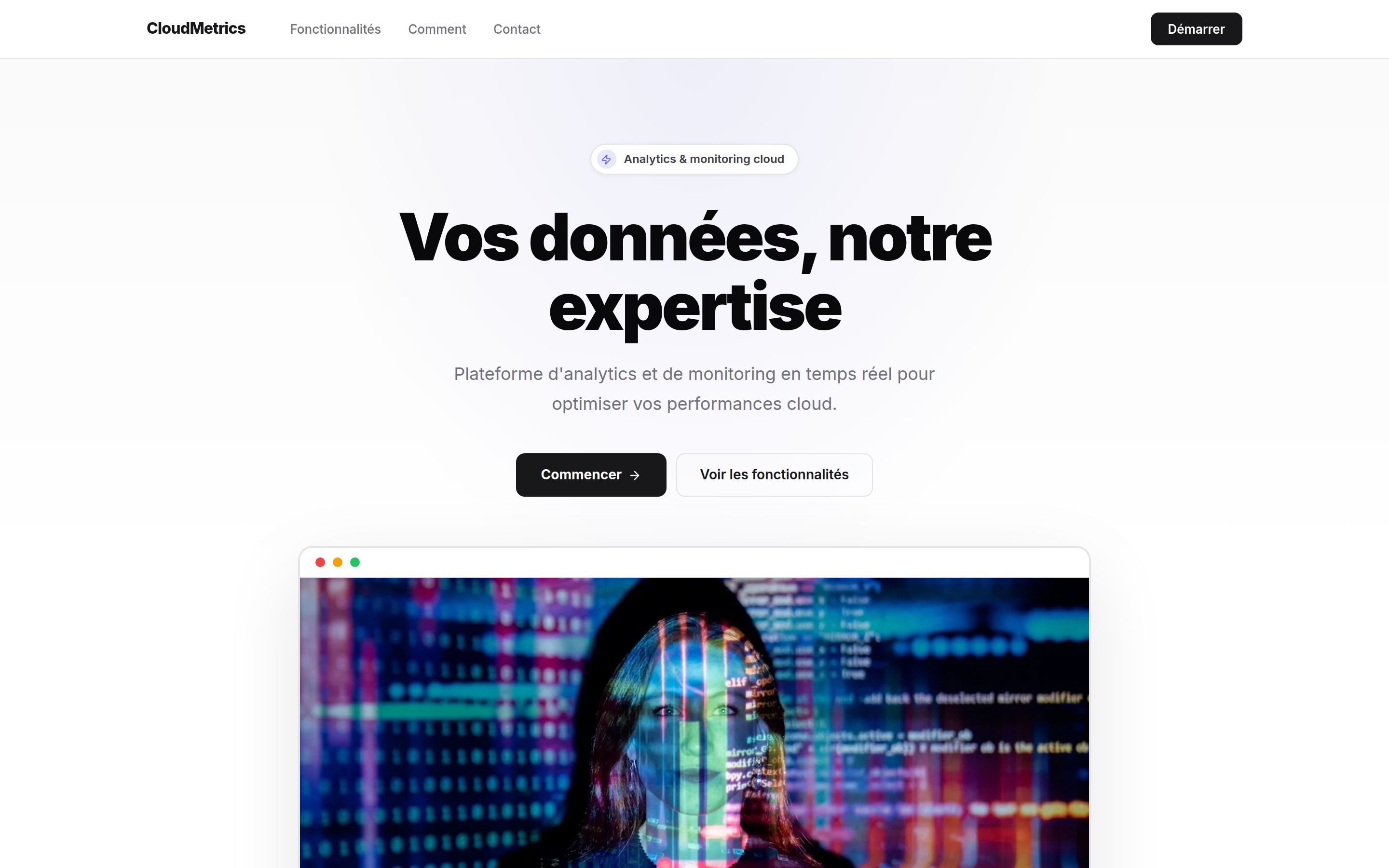 Template SaaS — version desktop