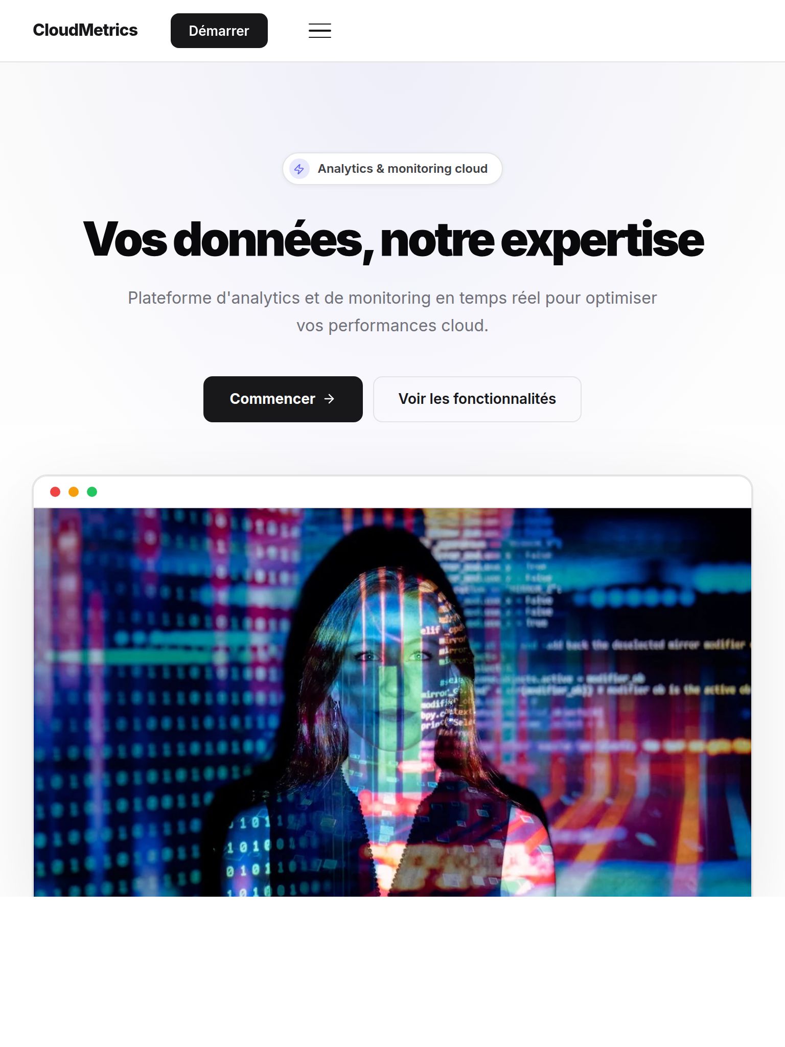Template SaaS — version tablette